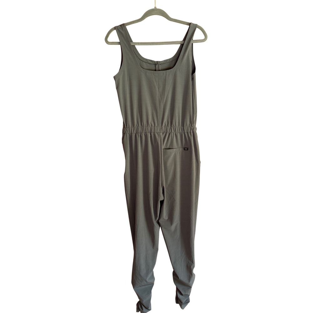 Prana Grey Railay Jumpsuit XS, athleisure, travel, outdoors, functional, casual - Picture 3 of 8